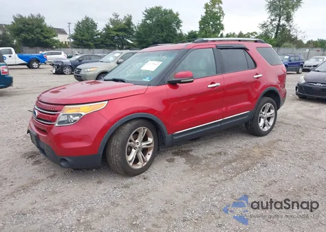 2011 Ford Explorer Limited z USA, uszkodzony, nr VIN 1FMHK8F86BGA06402